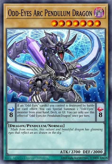 odd eyes arc pendulum dragon|Odd.